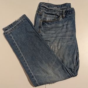 LOFT | Light Blue Boyfriend Slim Jeans Size 10